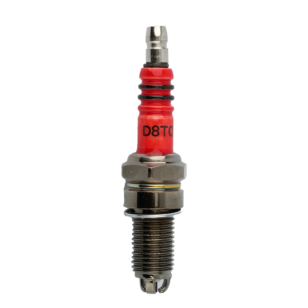 Enhanced Performance and Longevity with D8TC Spark Plug for CG 125 150 200cc CF250 Motorcycle Scooter ATV Quads