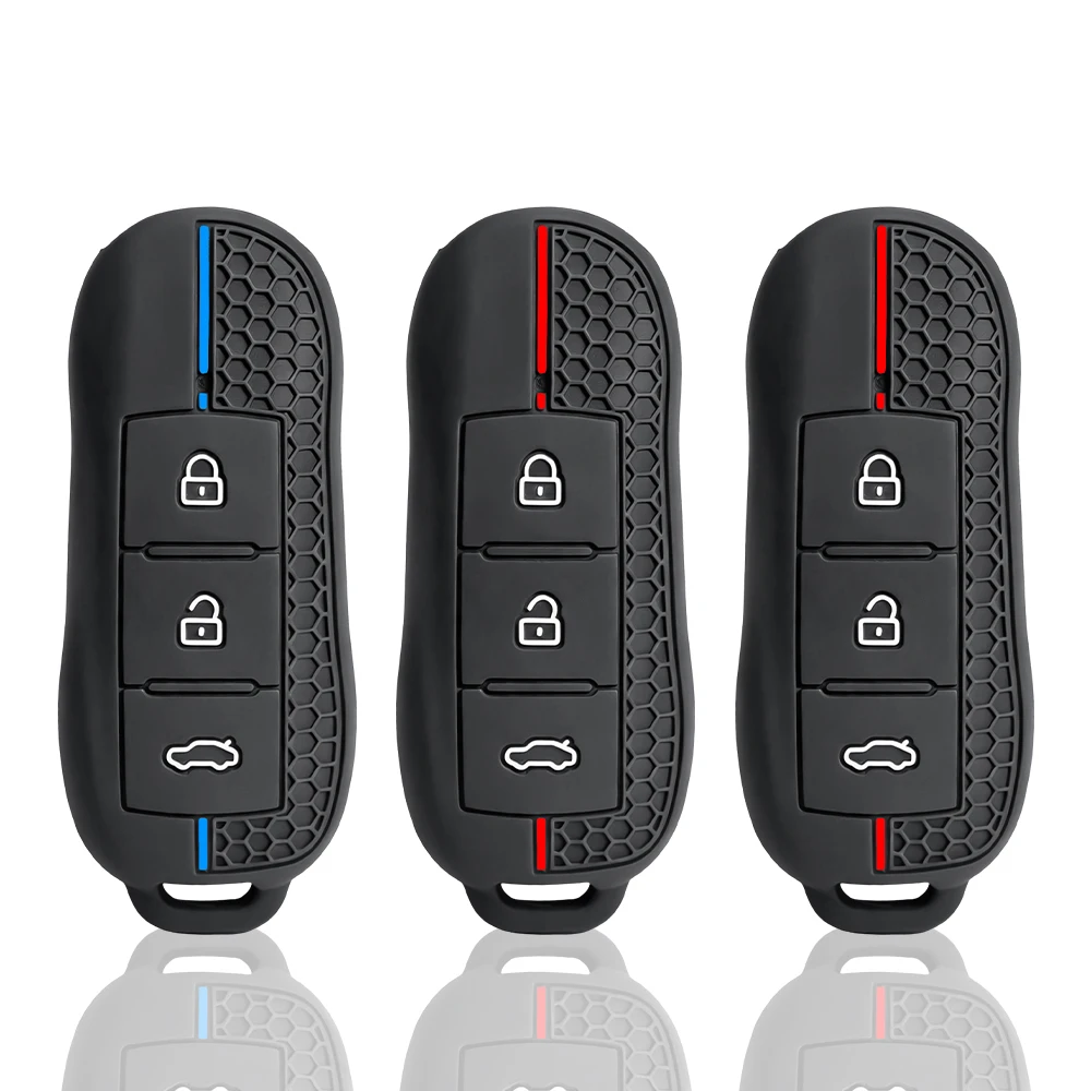 Car Key Cover Key Case Silicone Accessories for Dongfeng Fengguang DFSK Glory 580 Fengon Ix5 Ix7 Seres 3 5 Sf5 2021-2024