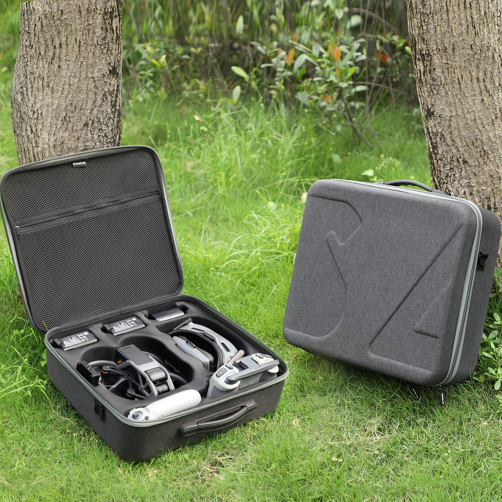 Sunnylife for DJI Avata Set Storage Bag Flight Glasses Carrying Case Crossbody Bag Storage Box-G