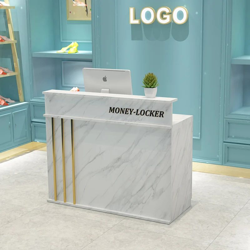 

Design Beauty Reception Desks Shop Luxury Aesthetic Minimalist Reception Desks European Company Mostrador Commercial Furniture