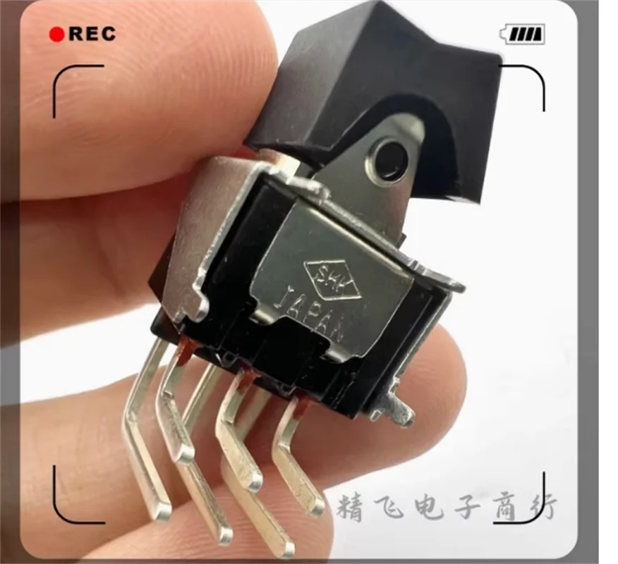 1 PCS SMK Japanese toggle switch 6-pin 2-position AC9V 1A DC5V 1.5A rocker switch boat type switch