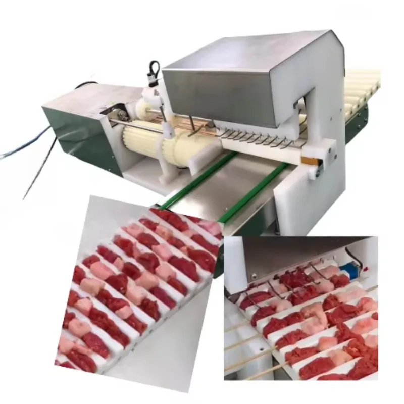 

BBQ Kebab Skewer Machine Meat Skewer Machine Automatic Doner Kebab Skewer Equipment Machine