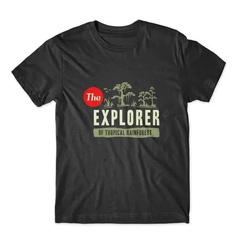 T-shirt Rain Forest Explorer 100 coton Premium NEUF