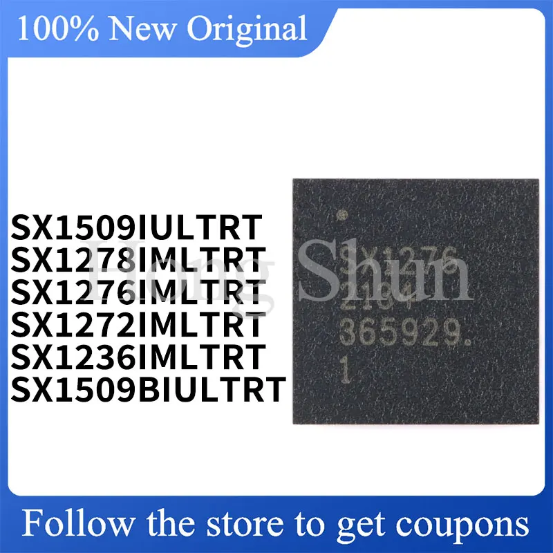 

SX1509IULTRT SX1236IMLTRT SX1272IMLTRT SX1276IMLTRT SX1278IMLTRT SX1509BIULTRT Tested standard version