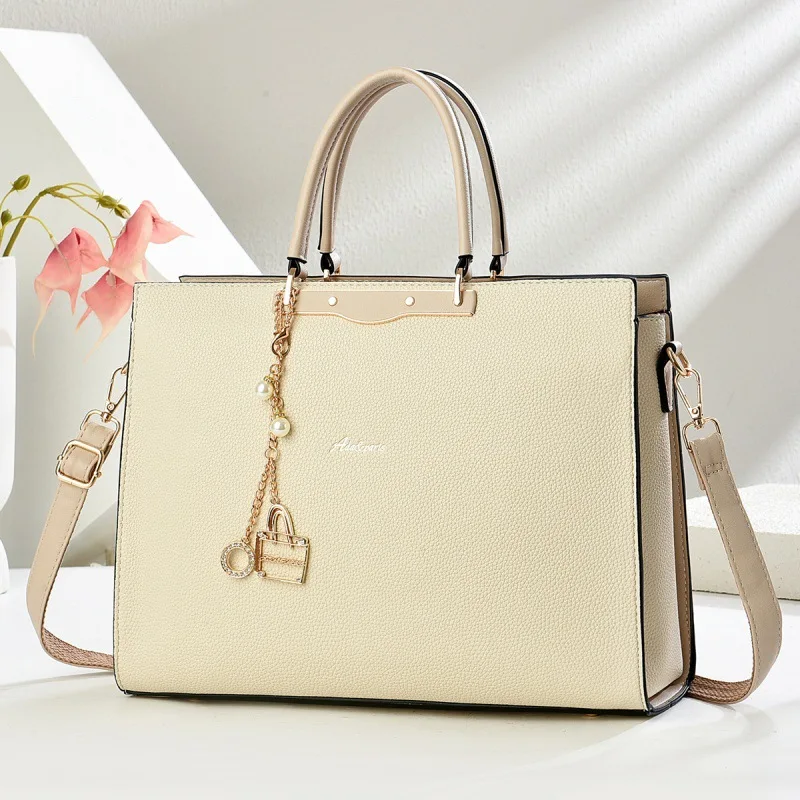 

Женская сумка большой вместимости премиум-класса — модная трансформируемая сумка через плечо/через плечо/ручная сумка с элегантным дизайном