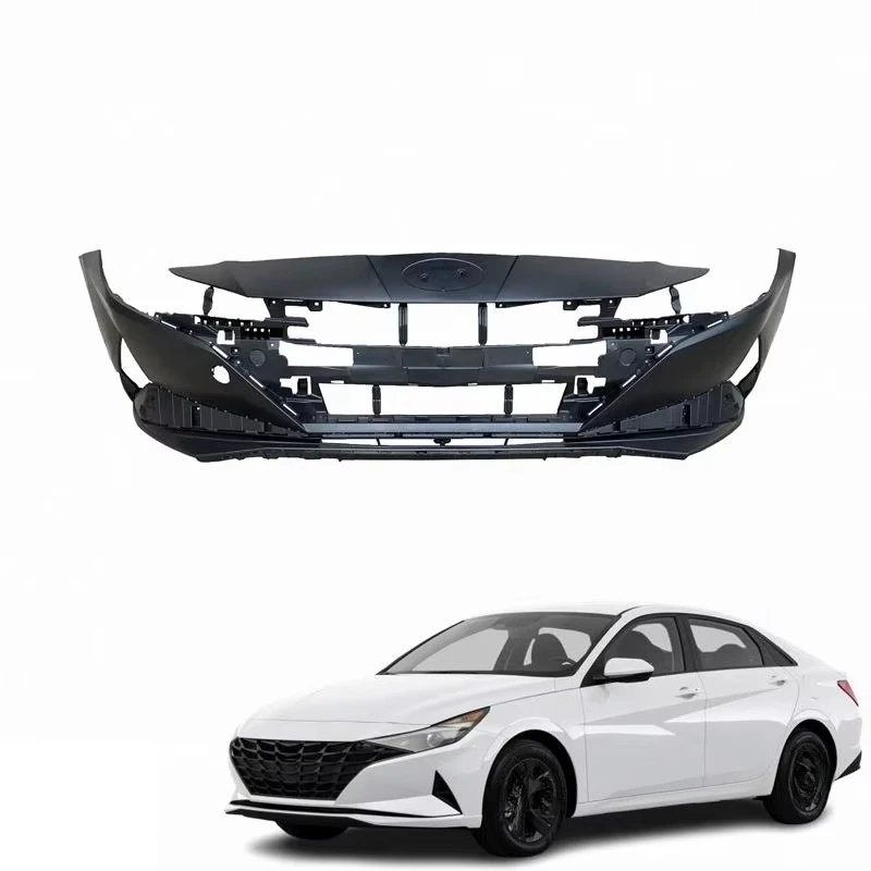 Car Spare Parts ABS Plastic High Quality Front Bumper Cover for Hyundai Elantra 2021 2022 2023 2024 Elantra Body Kit