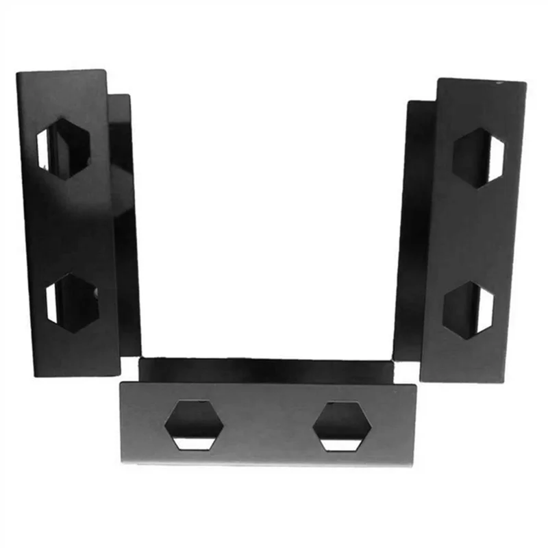 Under Desk Laptop Mount Sturdy With Screw Metal Notebook Space Saving Under Table Notebook Organizer Support-B51B