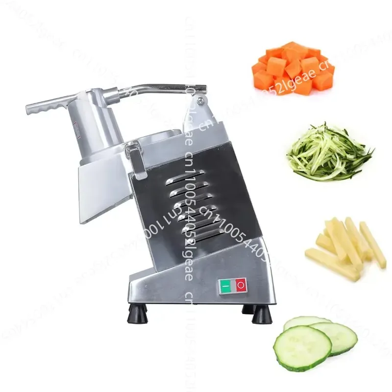 Stainless Steel Electric Five-Knife 350W Multifunctional Automatic Vegetable Cutter 220V/110V Compatible