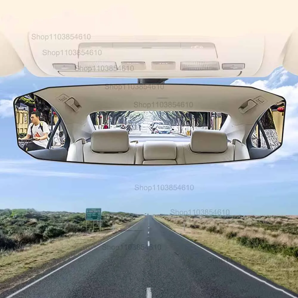 

Car Baby Mirrors Interior Mirror Wide Angle Panoramic Anti Glare Rear View Convex Mirror Reverse Parking Accessories