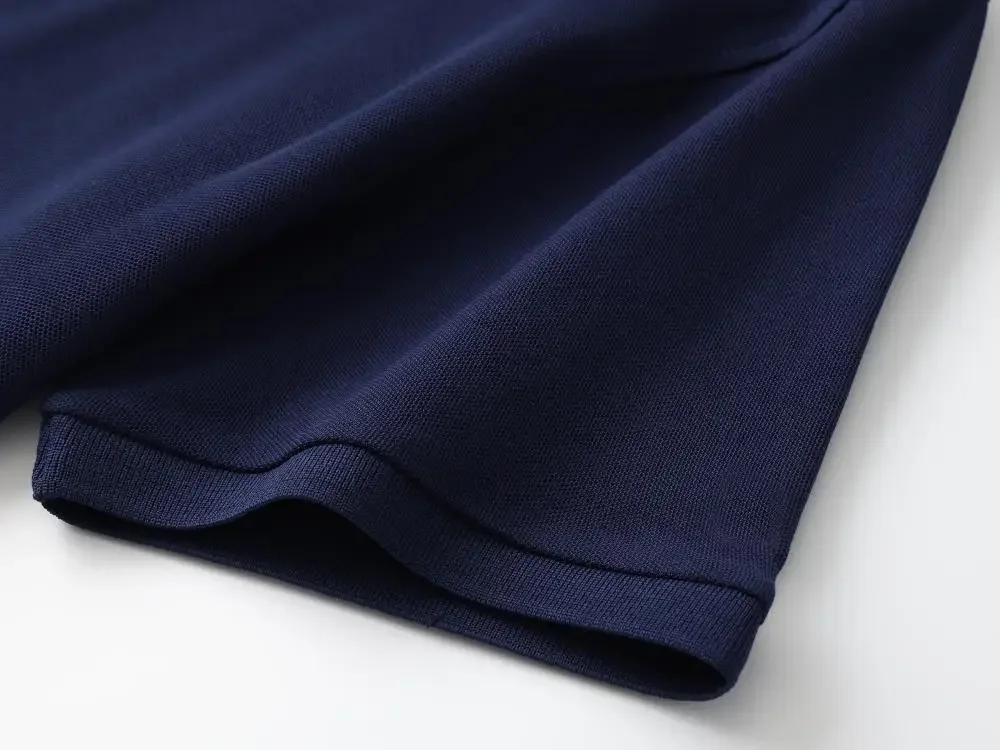 100% reine Baumwolle, hochwertiges Marken-Herren-Poloshirt mit kurzen Ärmeln, Sommer 2026, luxuriöses Mode-Golf-Oberteil mit Pony-Stickerei, lässiges T-Shirt – Detail 23