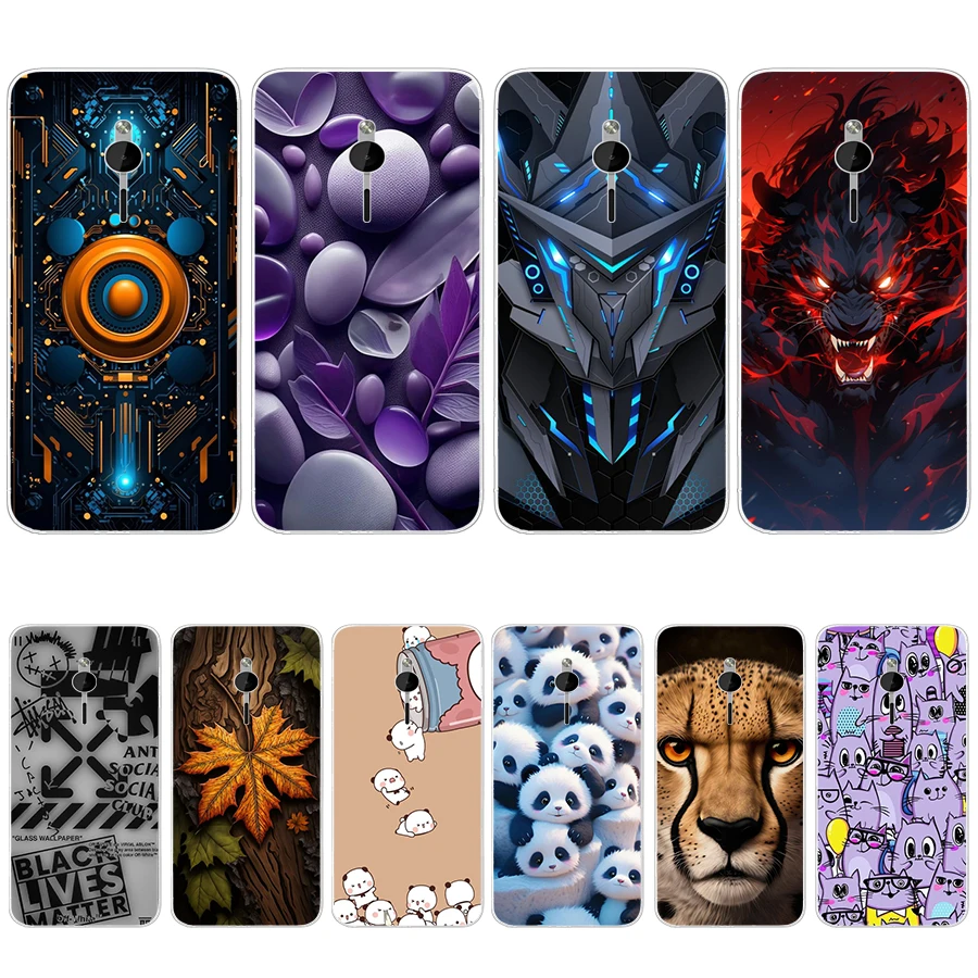 S4 colorful song Soft Silicone Tpu Cover phone Case for Nokia 230