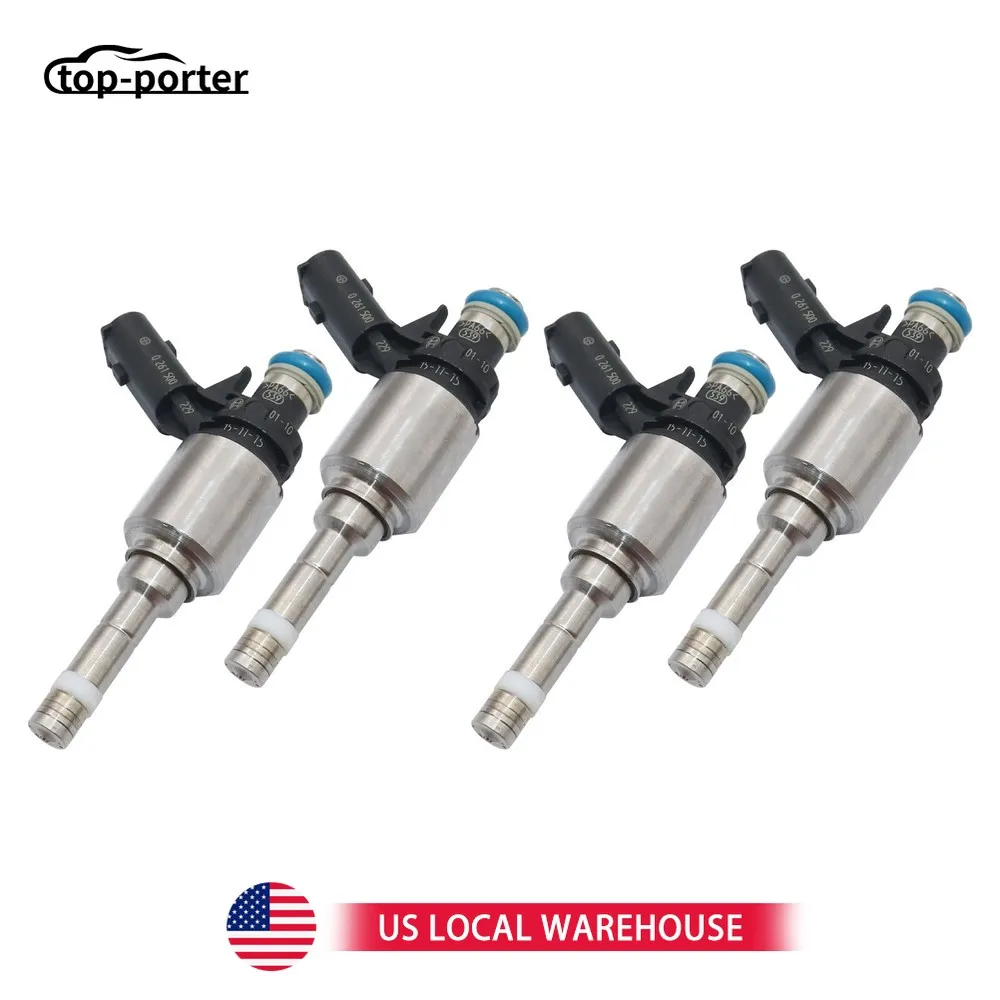 

35310-2GGA0 4 шт. топливная форсунка подходит для Hyundai Sonata 2016-2018 2015-2017 Kia Sorento 2.4L