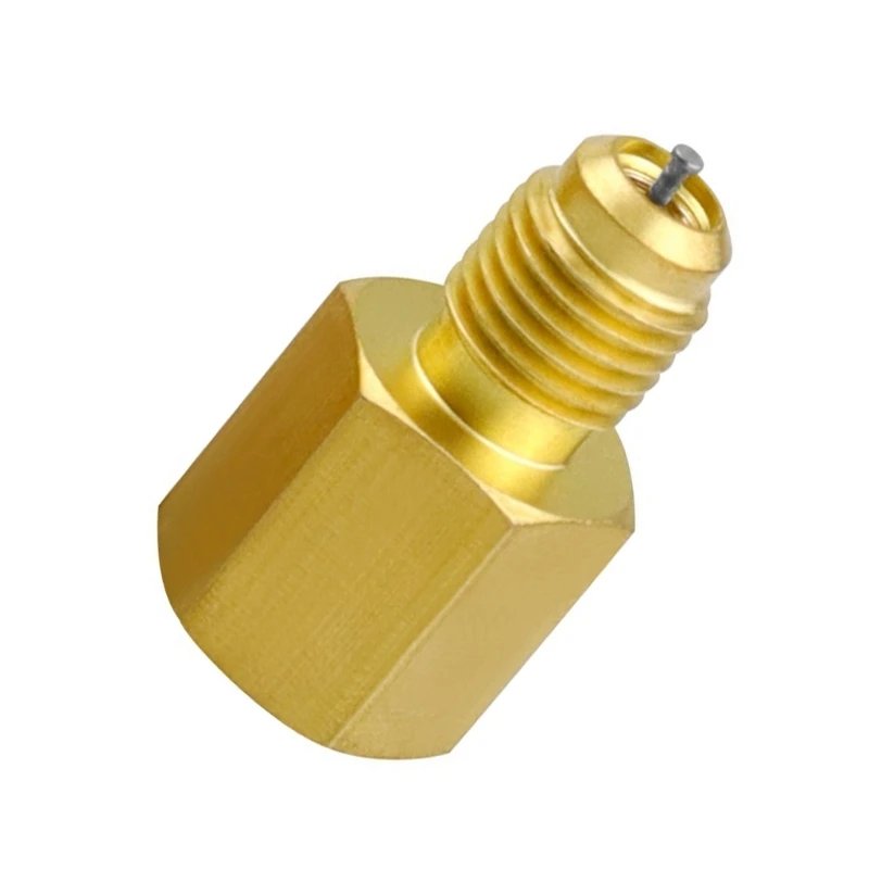 R1234YF Hose To R134a Vacuum Adapter Fitting Air-Conditioning Installation Q6RD