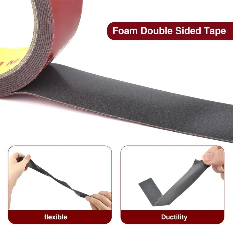 Extra Strong Double Sided Tape Adhesive Car Special Tear Off Without Leaving Traces High Viscosity For Mounting Fixing Sticky