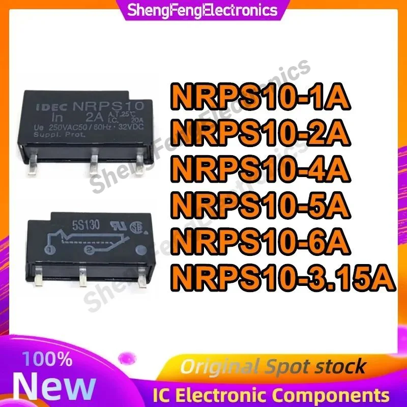 

NRPS10-1A NRPS10-2A NRPS10-4A NRPS10-5A NRPS10-6A NRPS10-3.15A IDEC New Original in stock