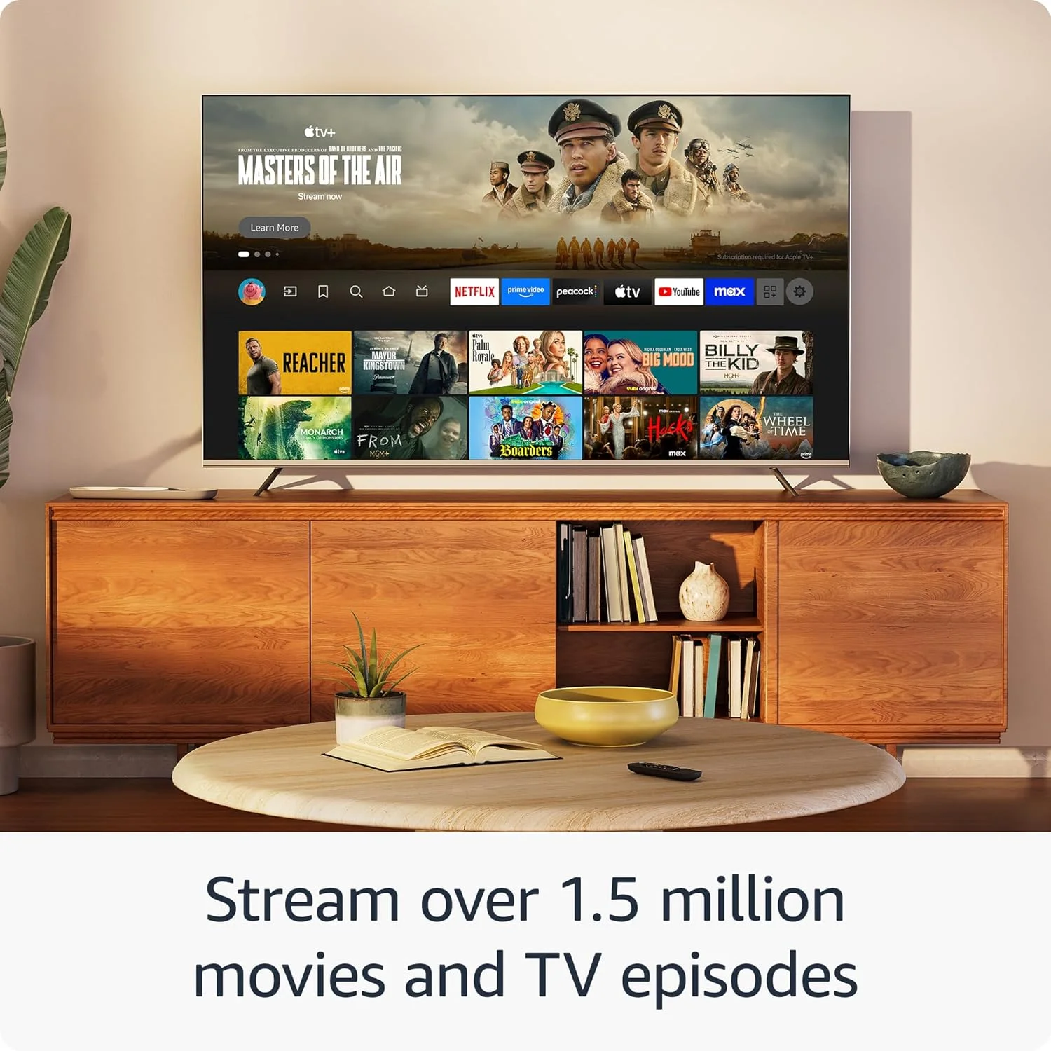 Amazon Fire TV Stick HD, ทีวีฟรีและสด, รีโมทเสียง Alexa, การควบคุมบ้านอัจฉริยะ, สตรีมมิ่ง HD