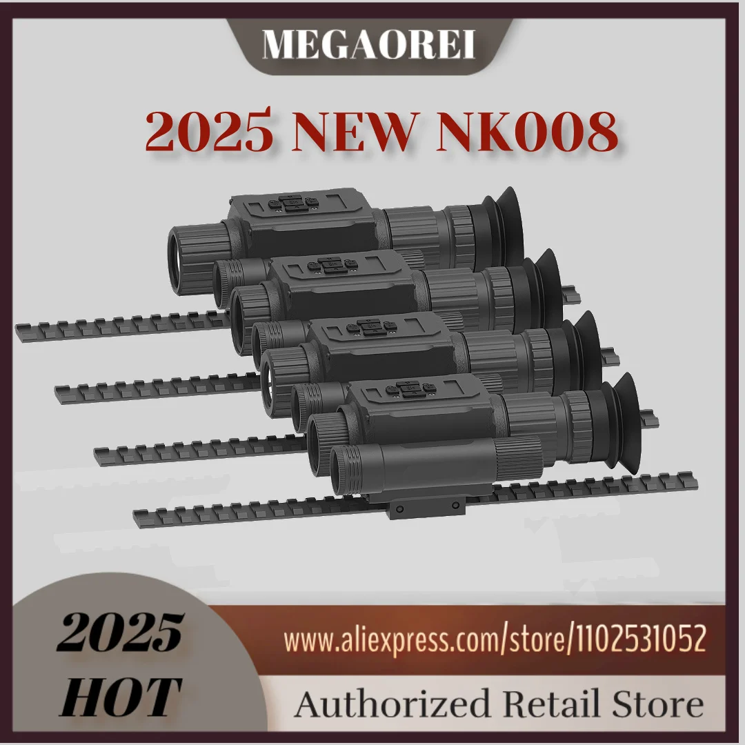 

Professional NK008 1080HD Night Vision Animal Observation Scope, 850/940nm IR for Wildlife Tracking & Targeting