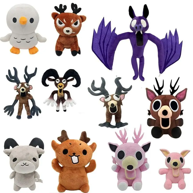 

В наличии летучая мышь 99 ночей в лесу 99 ночей плюшевая кукла милые аниме периферийные устройства игрушки подарки на день рождения и Рождество украшение для рабочего стола