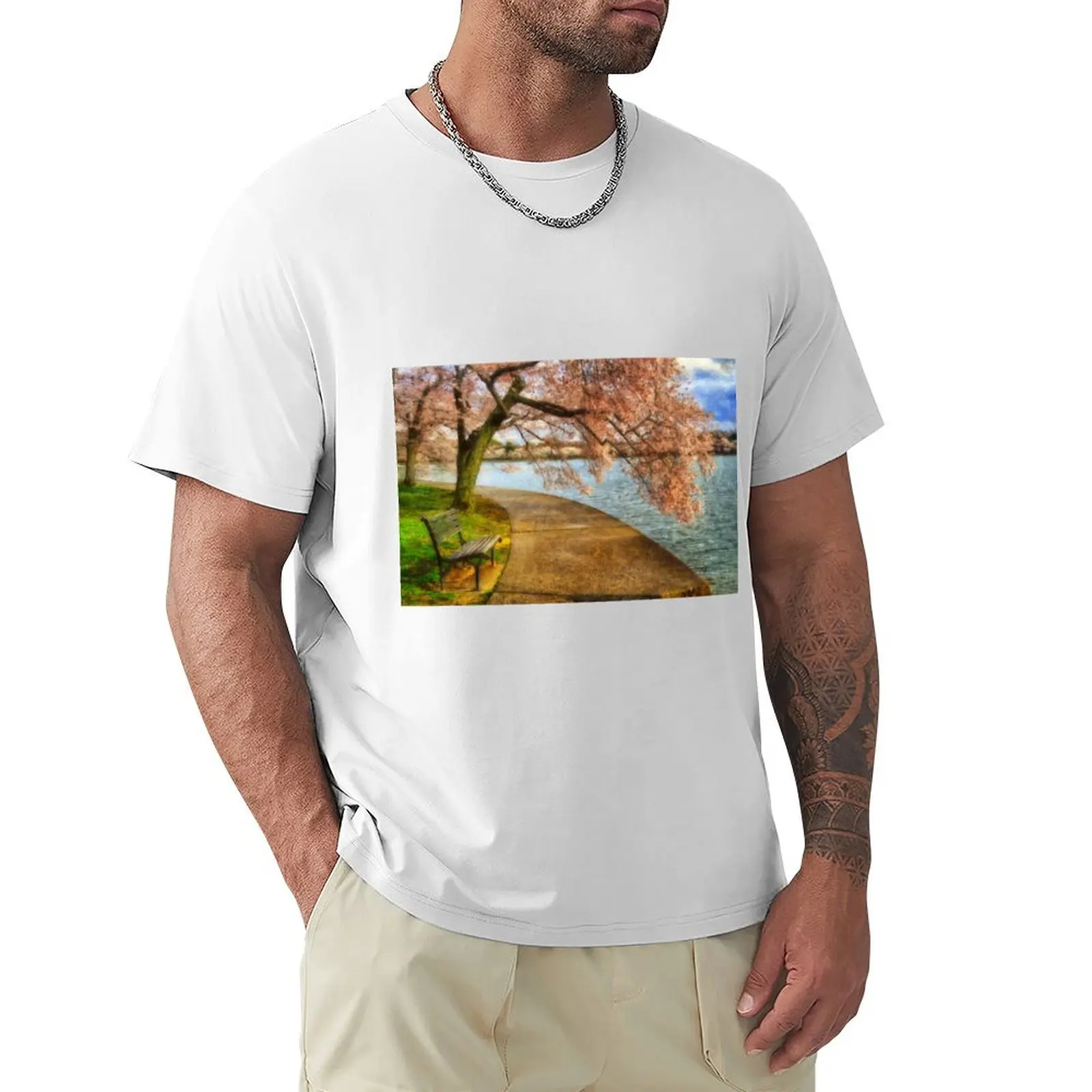 Meet Me At Our Bench T-shirt sublime blacks t shirts for men