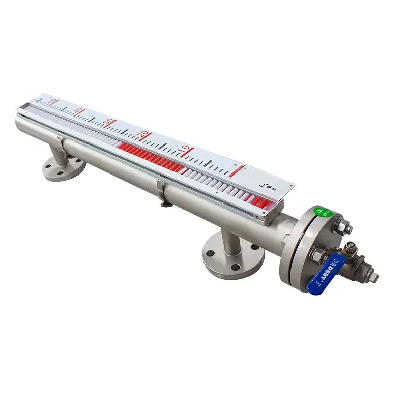 

Magnetic Flap Liquid Level Sensor, Float-Type Tank Water Level Alarm and Control Switch, High Reliability Level Gauge for