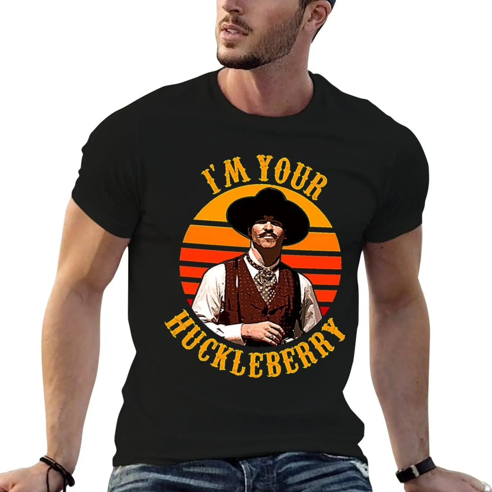 I'm Your Huckleberry T-Shirt vintage clothes oversized t shirt tee shirts for men