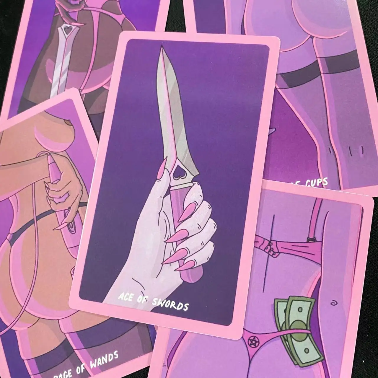 Tarot de cáncer exótico, 12x7 cm
