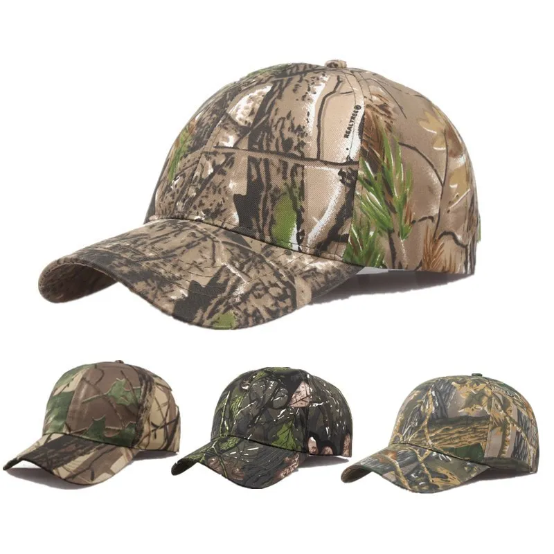 Cap Outdoor Sport Snapback Stripe Caps Camouflage Hat Simplicity Camo Hunting Cap Baseball Hat