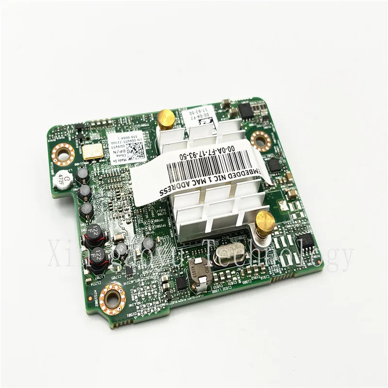 New For Dell M610 M710 M620 M820 M910 M915 Broadcom 57711 Dual Port 10GB Blade Network Daugther Card D9VTT 0D9VTT 100% Test ok