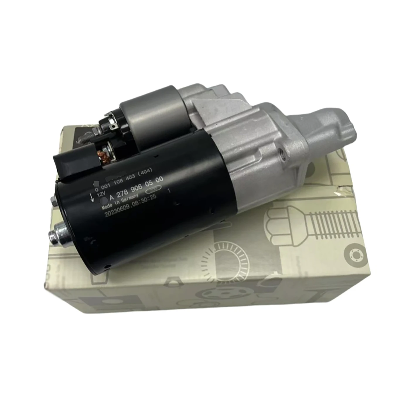 OE Quality 2789060700 & 2789060500 Starter Motor for Mercedes 222 S63/E63 AMG S500/CL500/GLC63/CLS500/E550 - Engine Starter