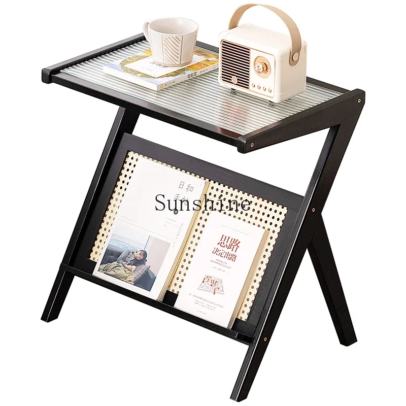 

Bedhead table, sofa, side cabinet, small-sized round square tea table, Japanese mini corner table