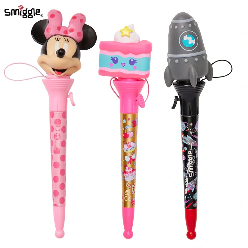 Smiggle Slingshot Pen Ballpoint Pen Boy Girl Student Child Detective Pen Writing Invisible Birthday Present