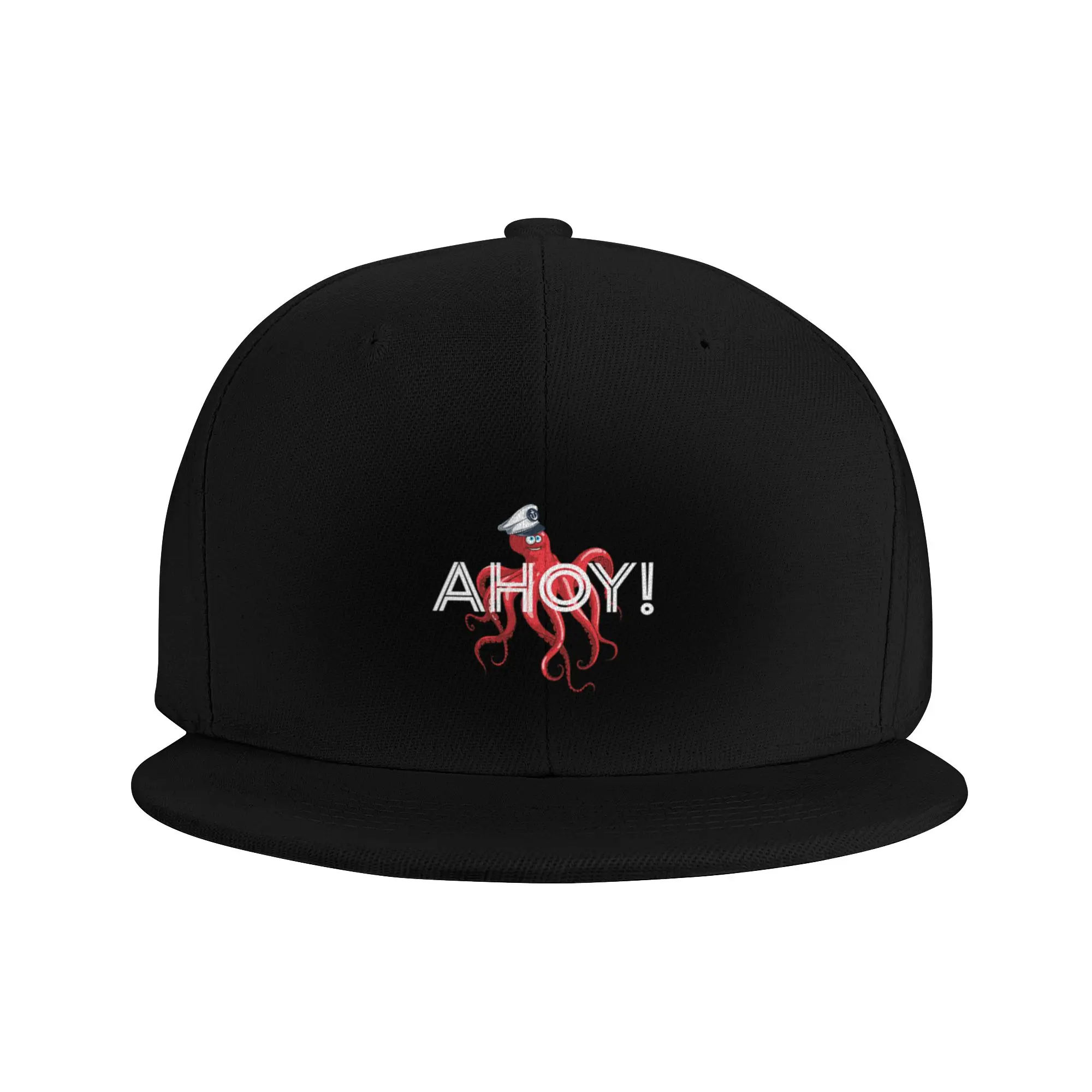 Fashion AHOY! Octopus - Cruise Ship Flat Brim Sun Hat  Brand New Authentic Product Women's Cap