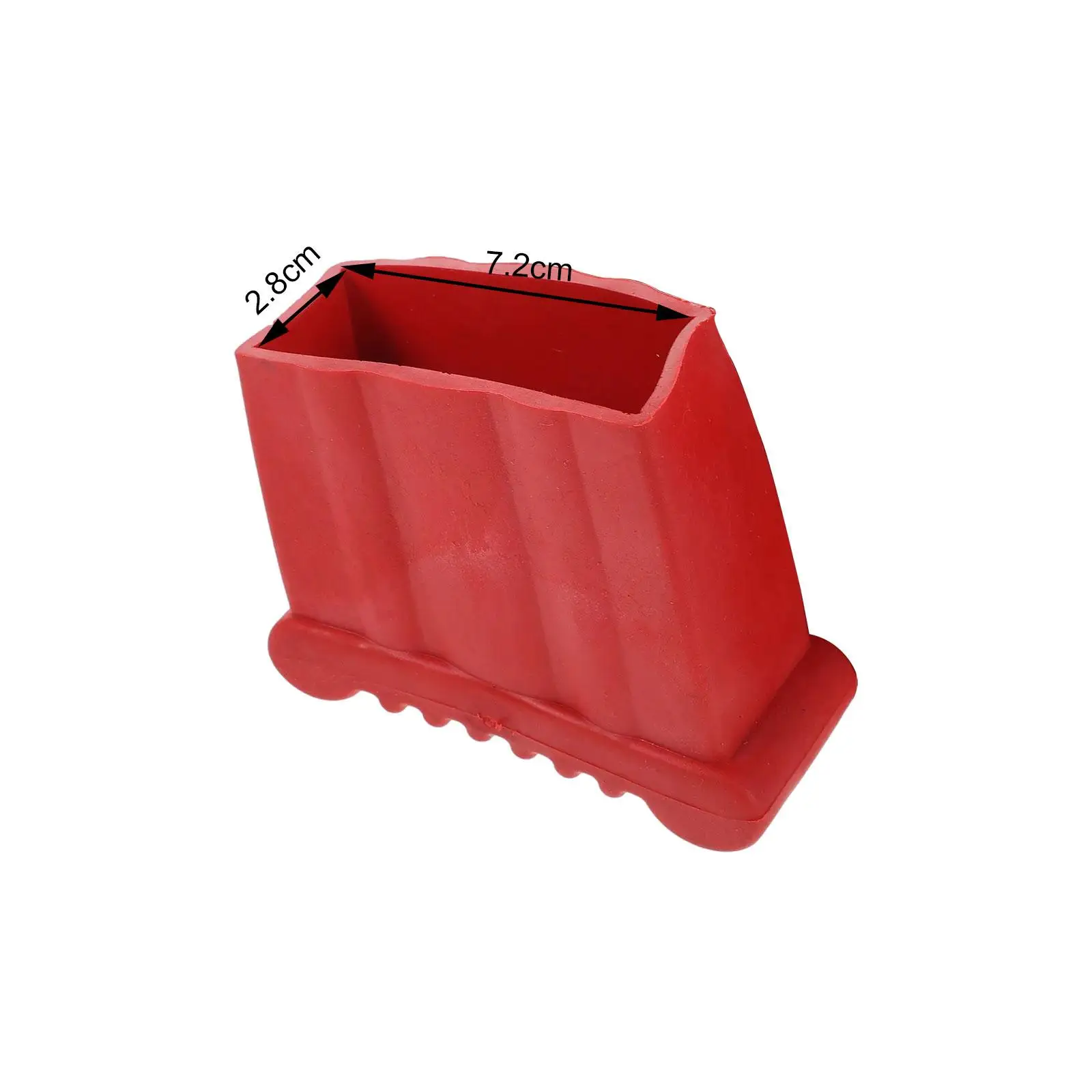 4 Pieces Ladder Non Slip Feet Mat Durable Universal Rubber Steep Ladder Foot Pads Telescoping Ladder Cap Feet Ladder Accessories