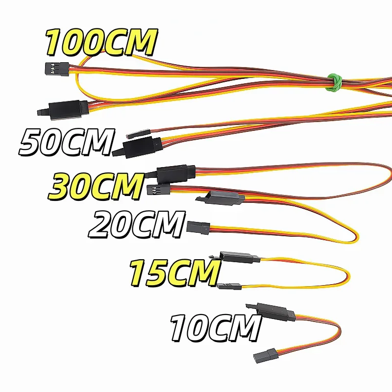 10Pcs 60core Anti Decoupling Line 10cm 15cm 30cm 50cm 100cm  for RC Model