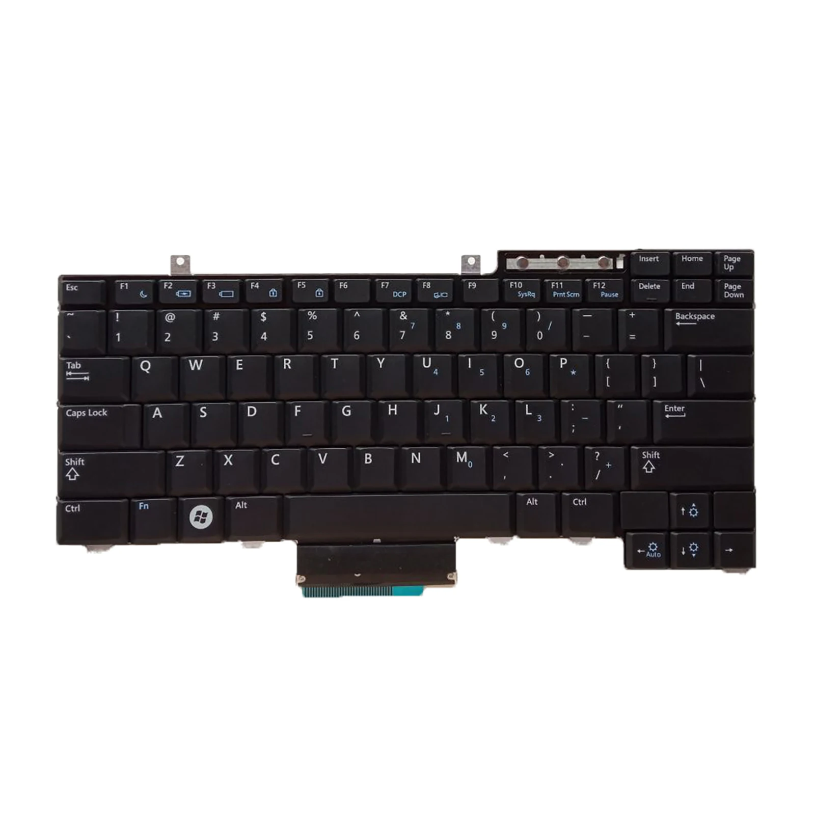 

for DELL LATITUDE DEUTSCH V081325EK HT514 0HT514 E5400 E5410 E5510 0WP242 US Laptop Keyboard