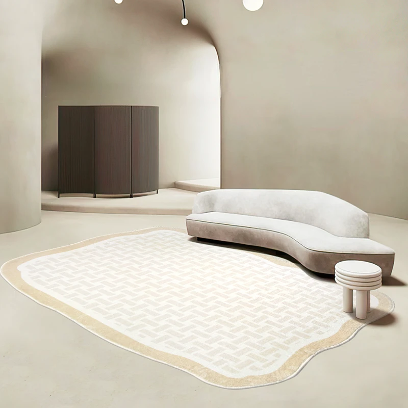 

Nordic Minimalist Dirtresistant Easy Care Living Room Carpet Thickened Soft Fluffy Lounge Carpets Nonslip Washable Household Rug