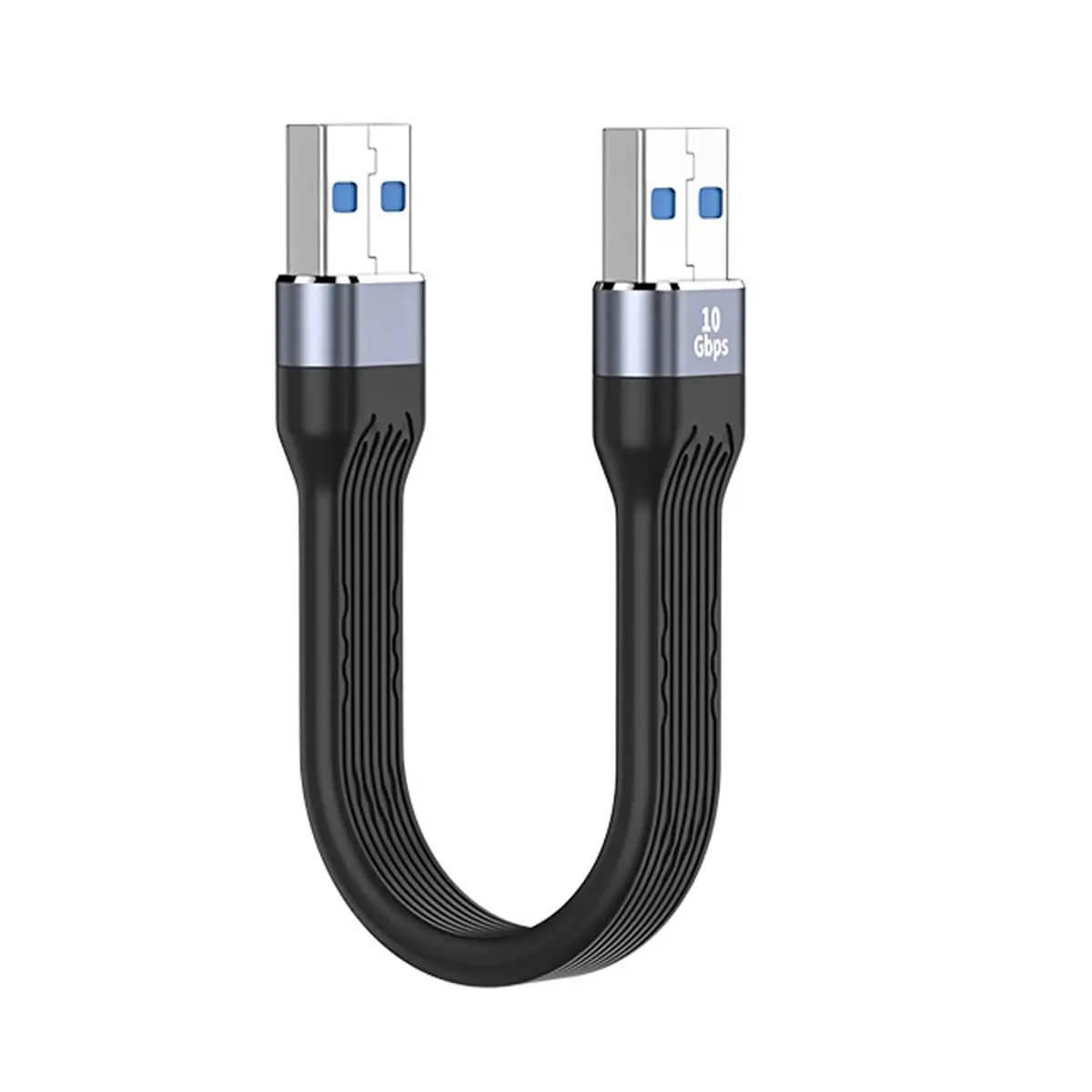 10Gbps Usb 3.1 Type Een Man Naar Usb3.0 Type Een Mannelijke Extensie Platte Slanke Fpc Datakabel 13Cm Voor Laptop Desktop