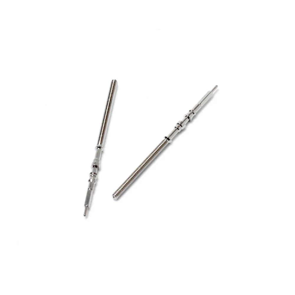 2/10 шт. металлический заводной стержень для часов NH36 NH35, комплекты для ремонта механизма, сменный стержень NH35, детали рычага соединительного вала