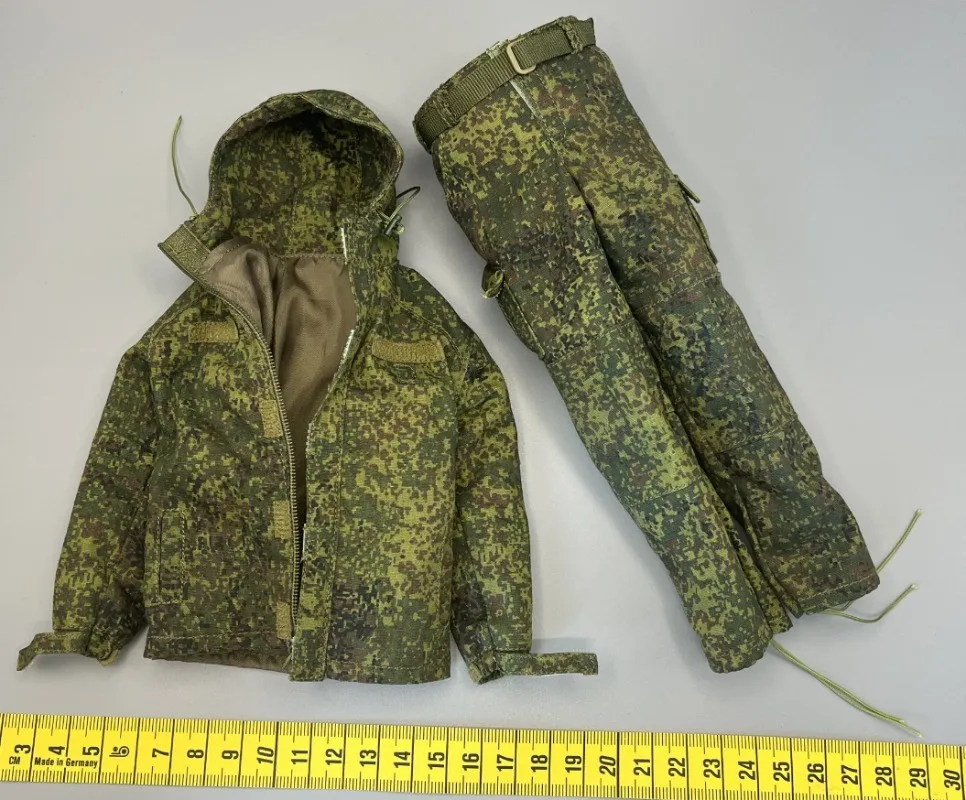 

Комплект униформы, модель для DAM 78105, масштаб 1/6, солдат, российская Федерация ВДВ