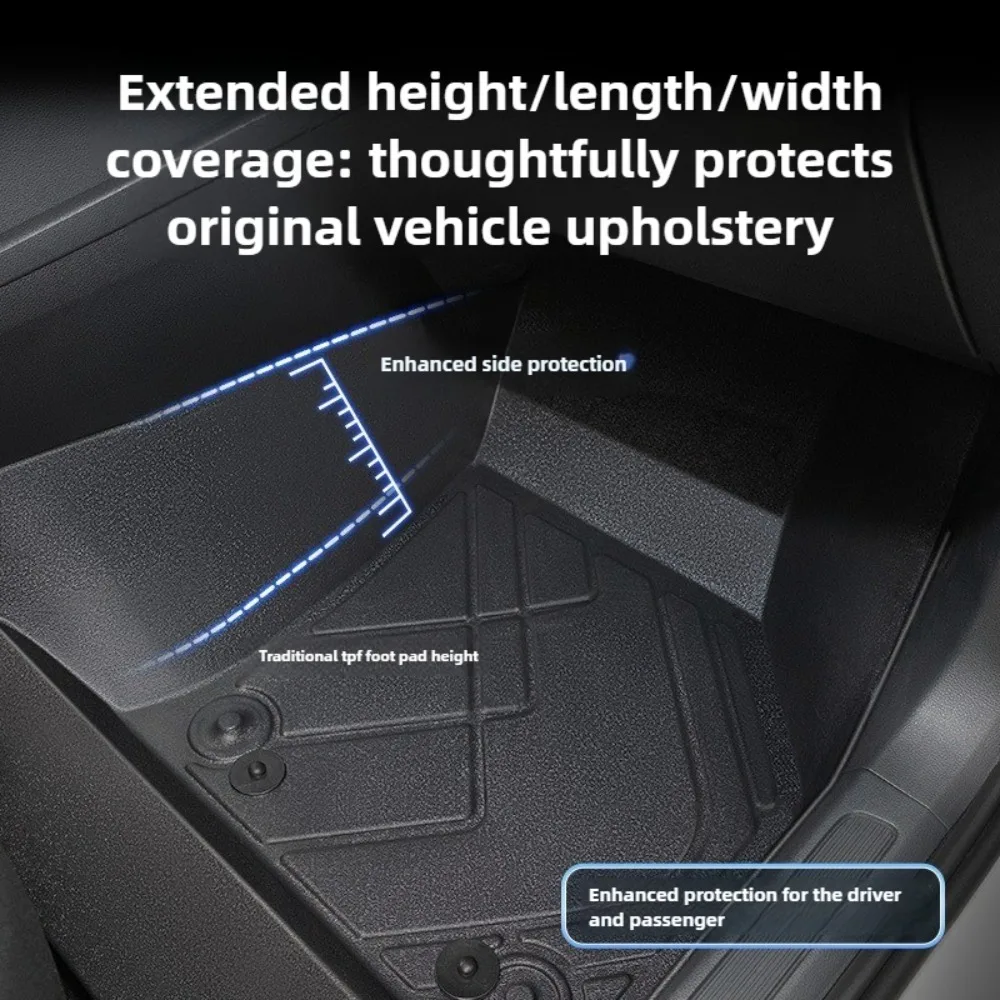 3 PCS TPE Car Floor Mats Suitable for Mercedes-Benz S Class W222 2014-2020 W223 2021-2023 Car Accessories view 4