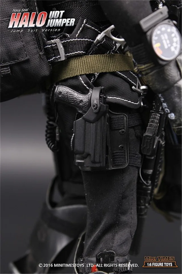 1/6 Mini times M004 Navy Seals High Jump Low to Drive Paratrooper