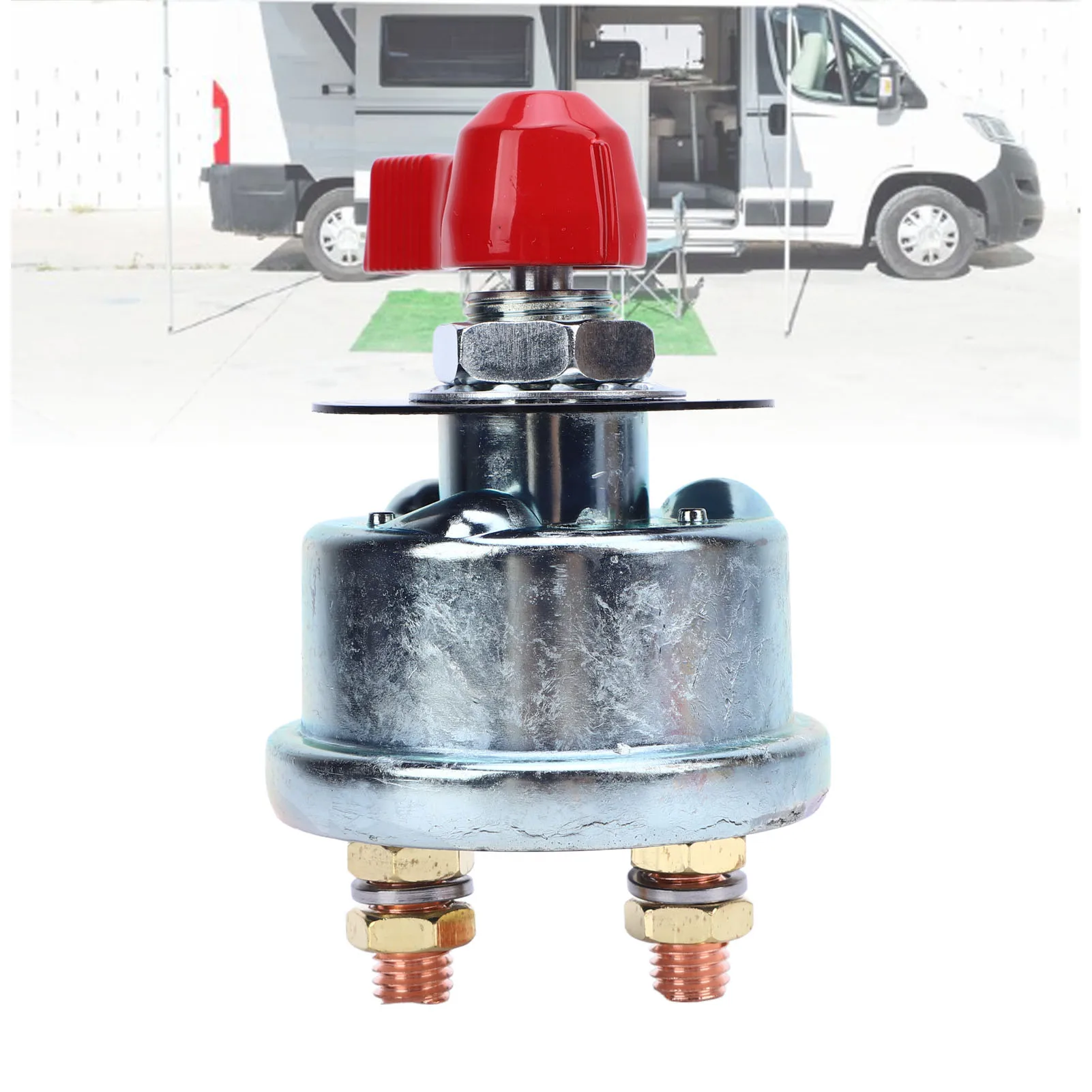 

DC 12 В-48 В 300 А комплект изоляционных переключателей аккумулятора 3/8 дюйма M10 шпилька отсека аккумулятора для лодки на колесах