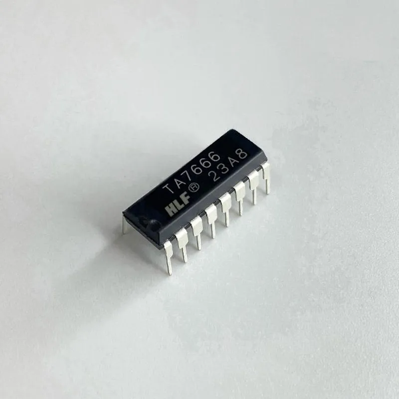 

10 шт., новинка, TA7666, TA7666P, прямая розетка, DIP16, дисплей, схема драйвера, микросхема