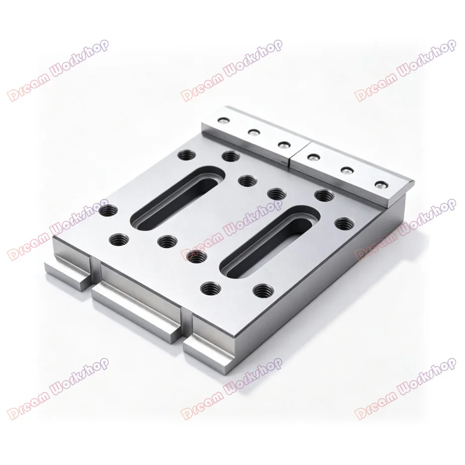 Wire cutting plate, wire walking stainless steel fixture,  tooling fixture, press plate, wire walking plate, support plate M8