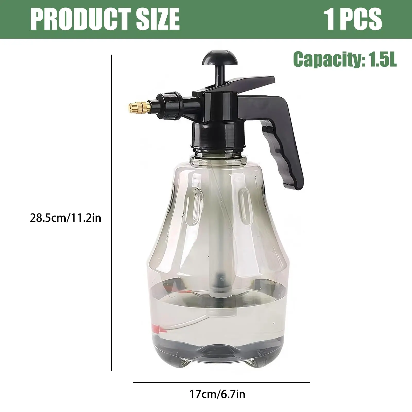 Garden Watering Irrigation Watering and Spraying Pot Air Pressure Small Horticultural Household Watering Pot Sprinkler and Spray