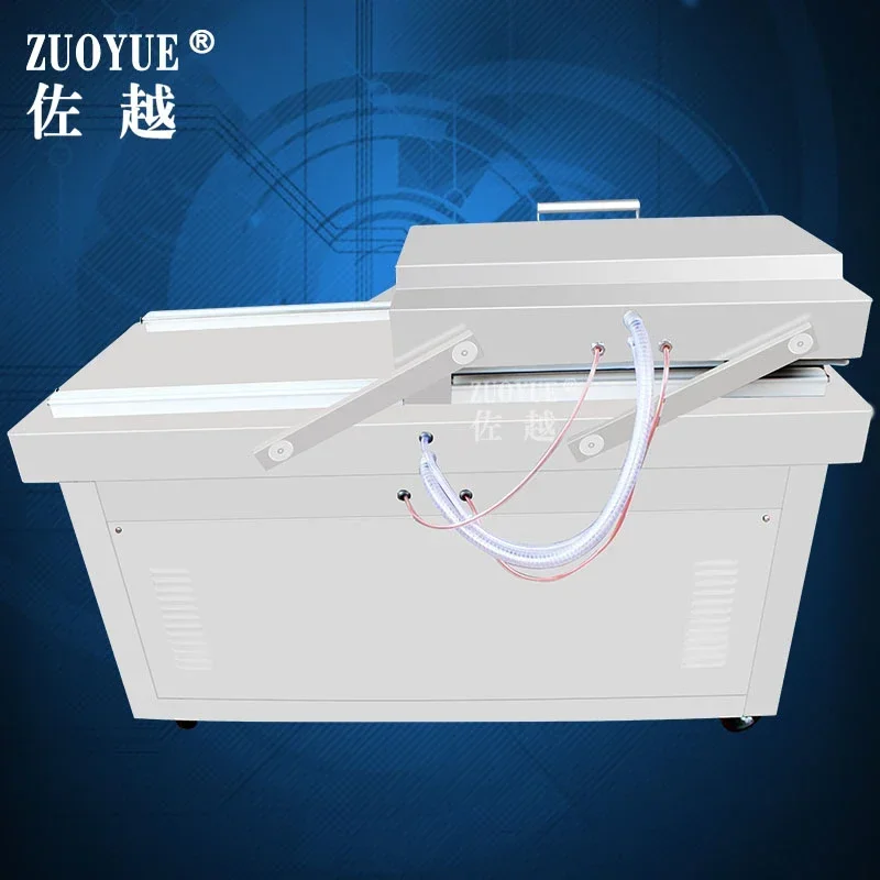 DZ400 500 600-2SB Large Vacuum Sealing Machine Food Vacuum Machine Fully Automatic Double Chamber Vacuum Packaging Machine