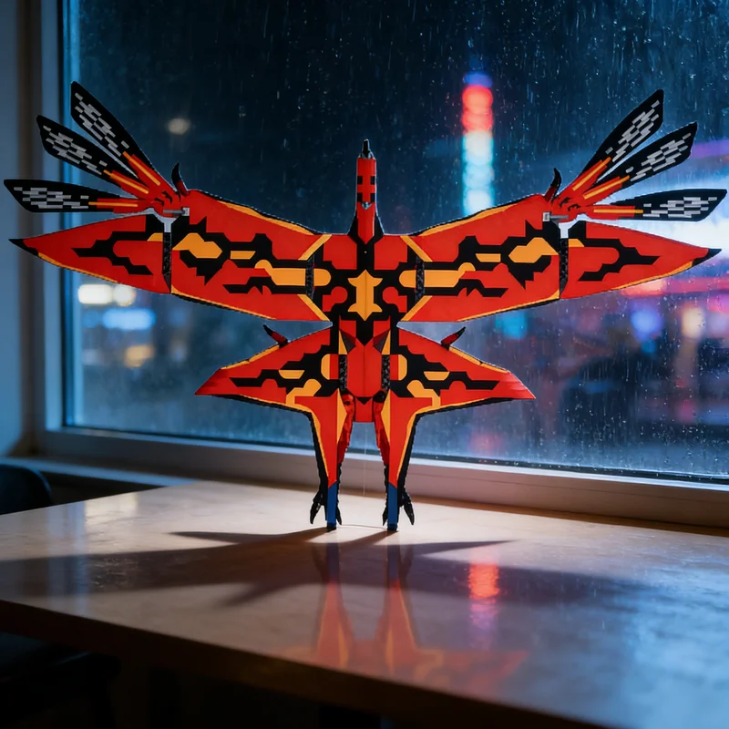 

1234pcs MOC The Great Leonopteryx Toruk Avatar Model Building Blocks DIY Gift Creative Collectible Display Decor Premium Adult