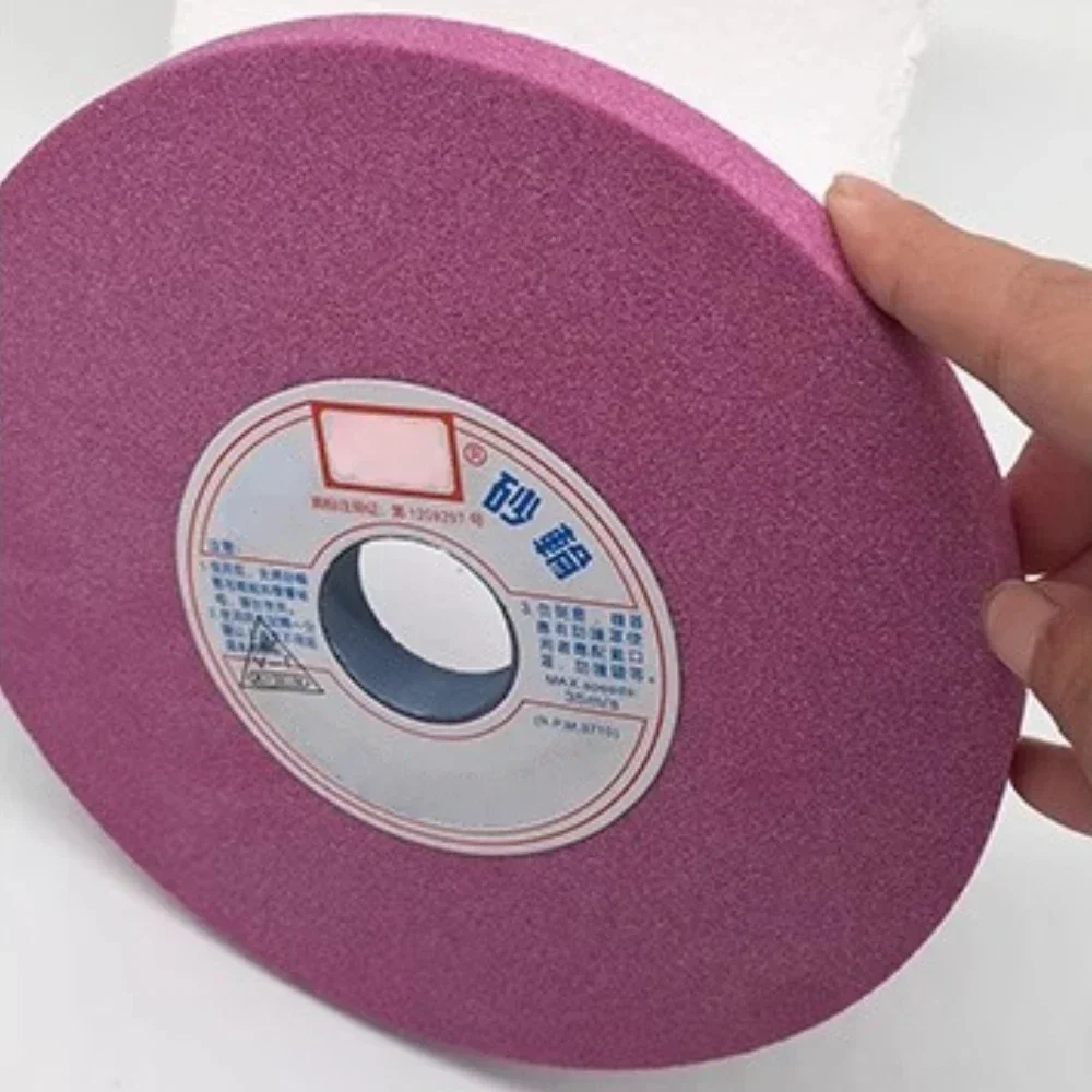 Red Corundum Grinding Wheel Grinder Grinder Grinding Wheel Table Grinder Ceramic Grinding Wheel 200mm * 6.4mm * 31.75mm