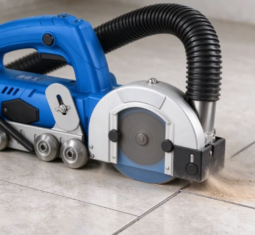 1200W Electric Seam Cleaner for Ceramic Tile Floor Construction Tool Beautiful Seam Agent Slotter Machine