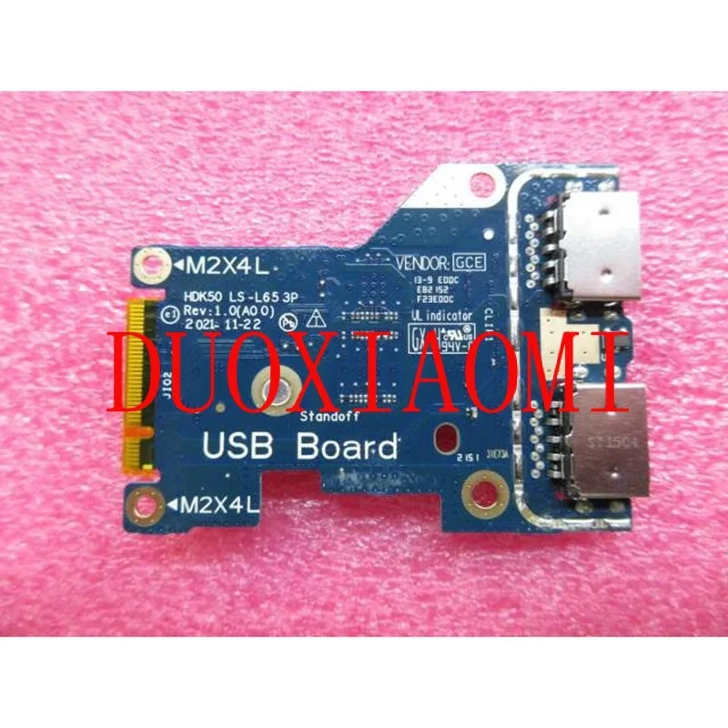 

New For Dell G15 5520 5521 HDK50 LS-L653P USB I/O Board 42C4H 042C4H